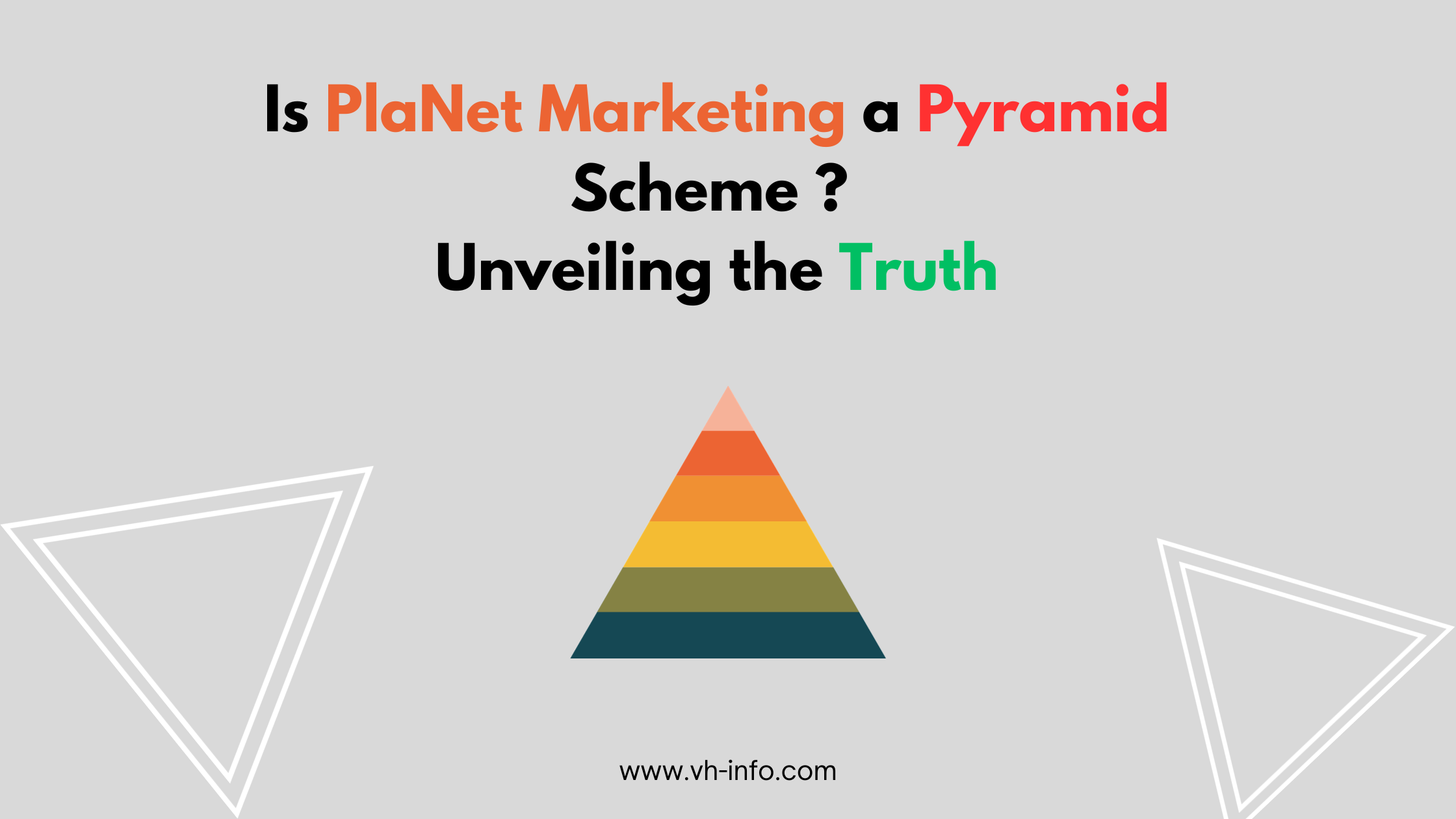 Is PlanNet Marketing a Pyramid Scheme? The Truth Revealed