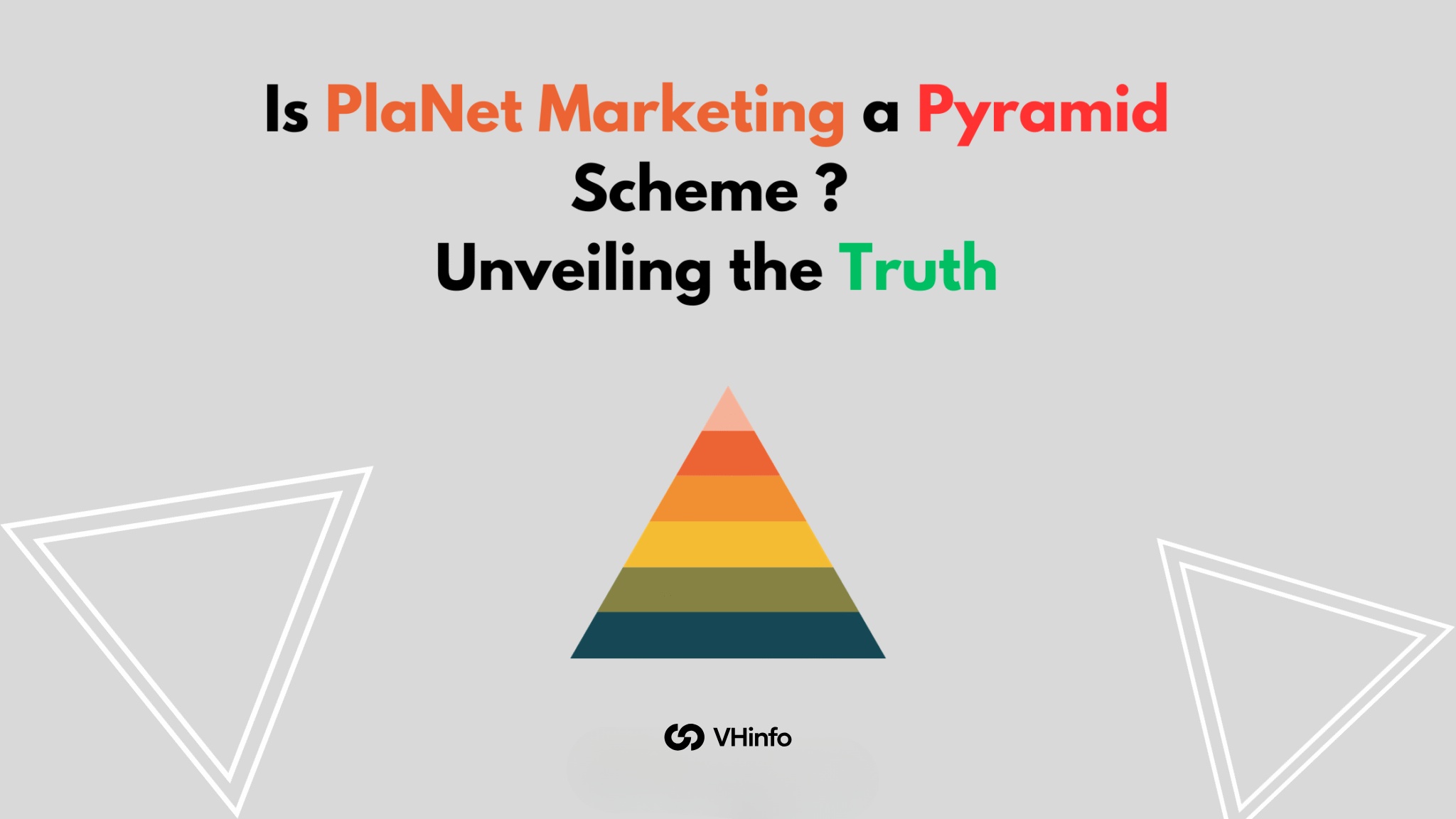 Is Plannet Marketing A Pyramid Scheme?