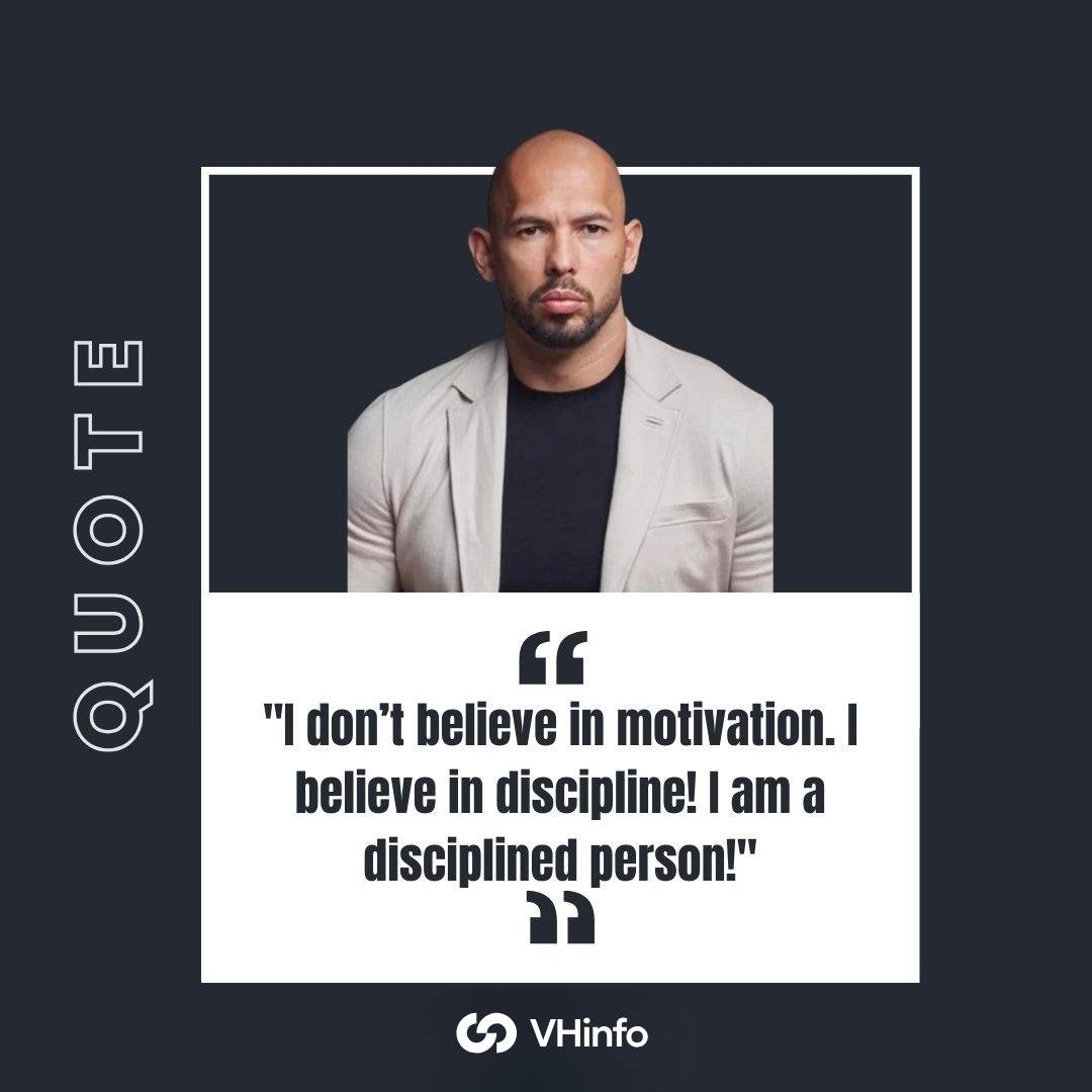 Andrew Tate Quotes On Discipline