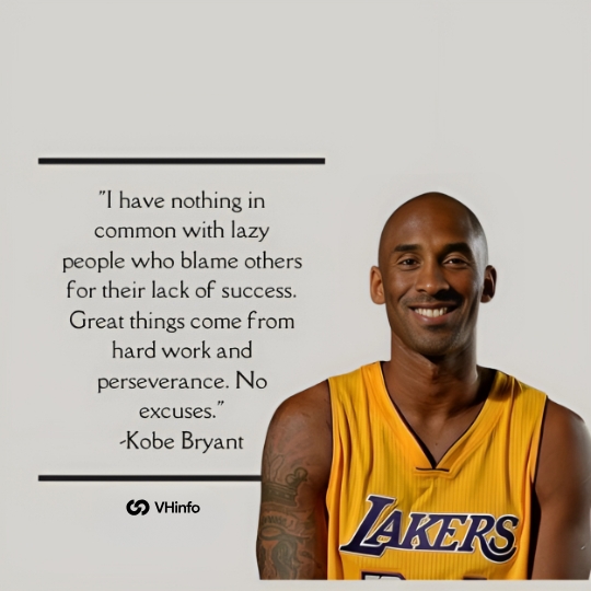 Mamba Mentality Quotes about Working Hard and Making Sacrifices
