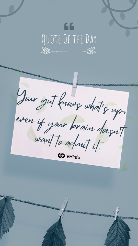 Famous Quotes about Trusting your Gut