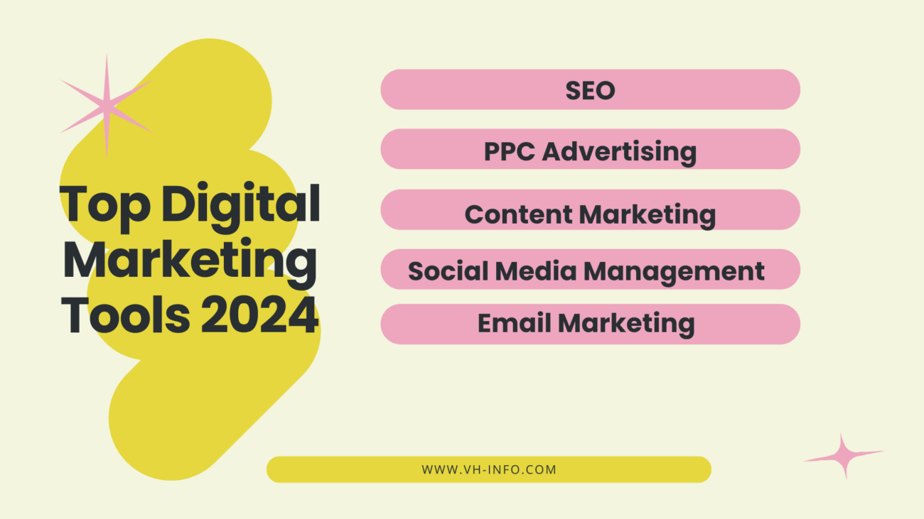 Top Digital marketing tools 2024