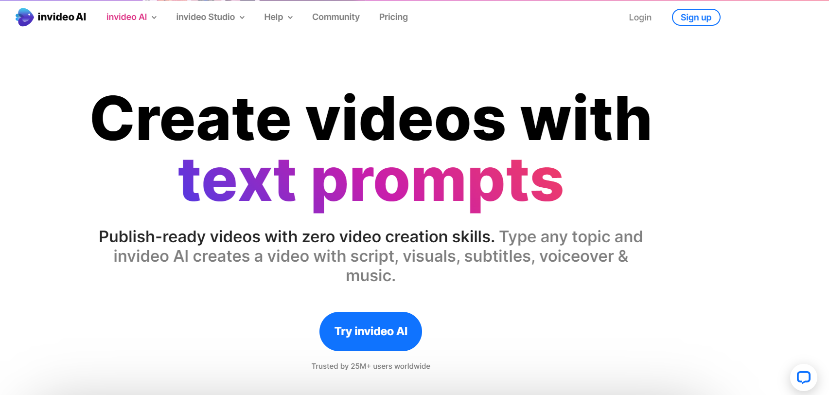 Invideo for Video Editing