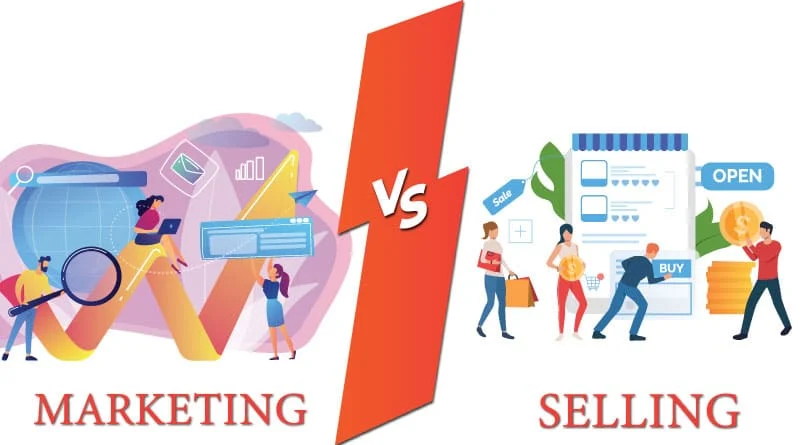 Selling vs Marketing