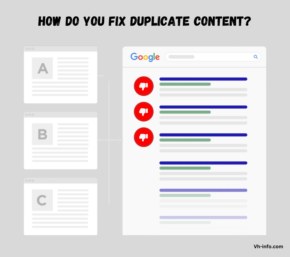 How Do You Fix Duplicate Content?