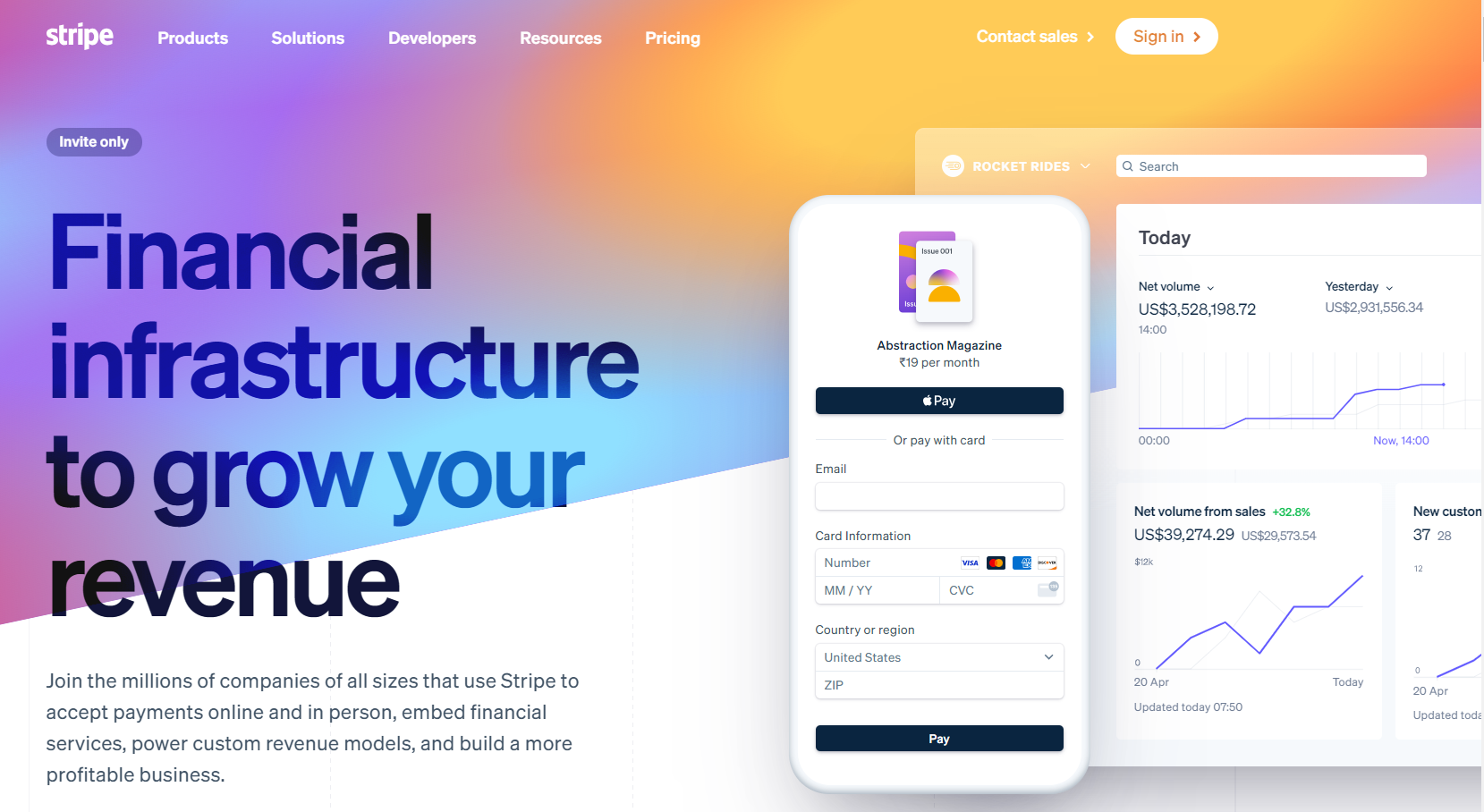 Stripe - Payment Gateway Software