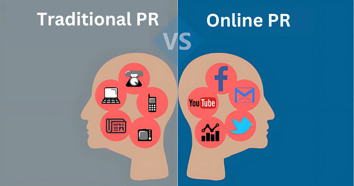 Online PR vs Traditional PR