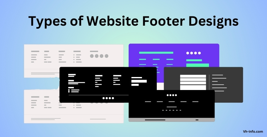 Types of Website Footer Designs