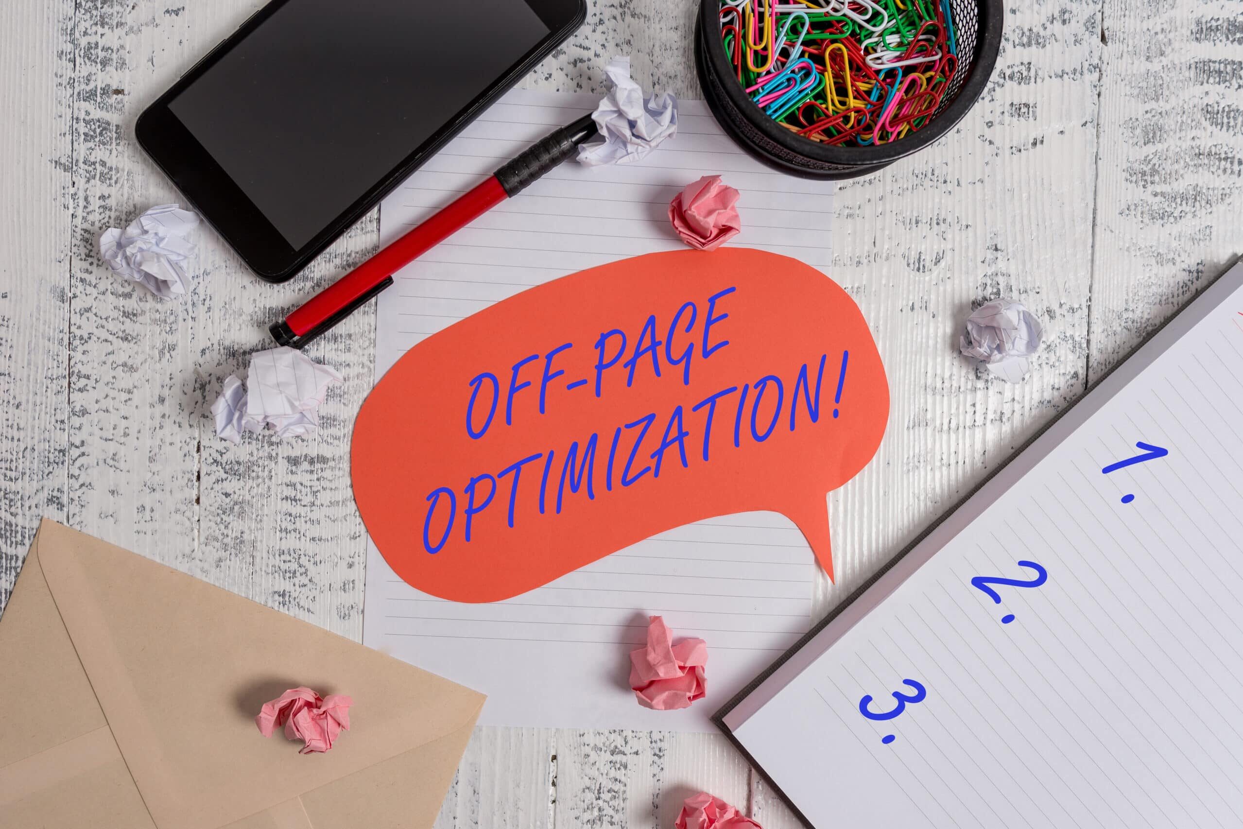 Off-Page Optimization