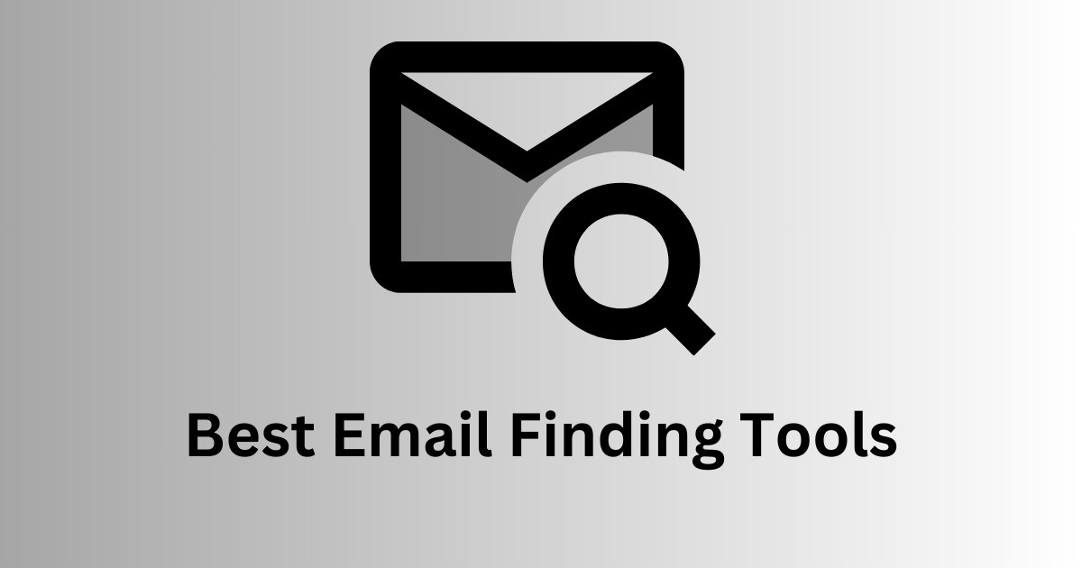 Best Email Finding Tools 2024
