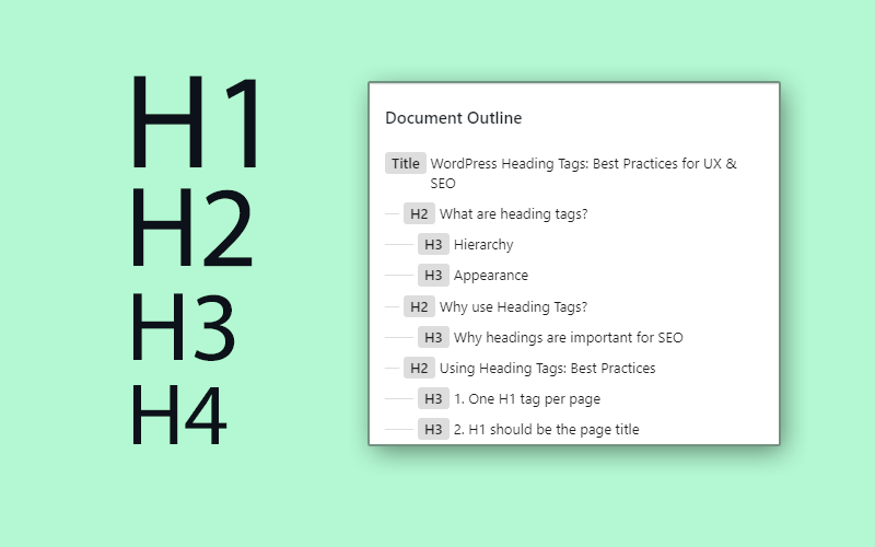 Creating Excellent H1, H2, and H3 SEO Heading Tags