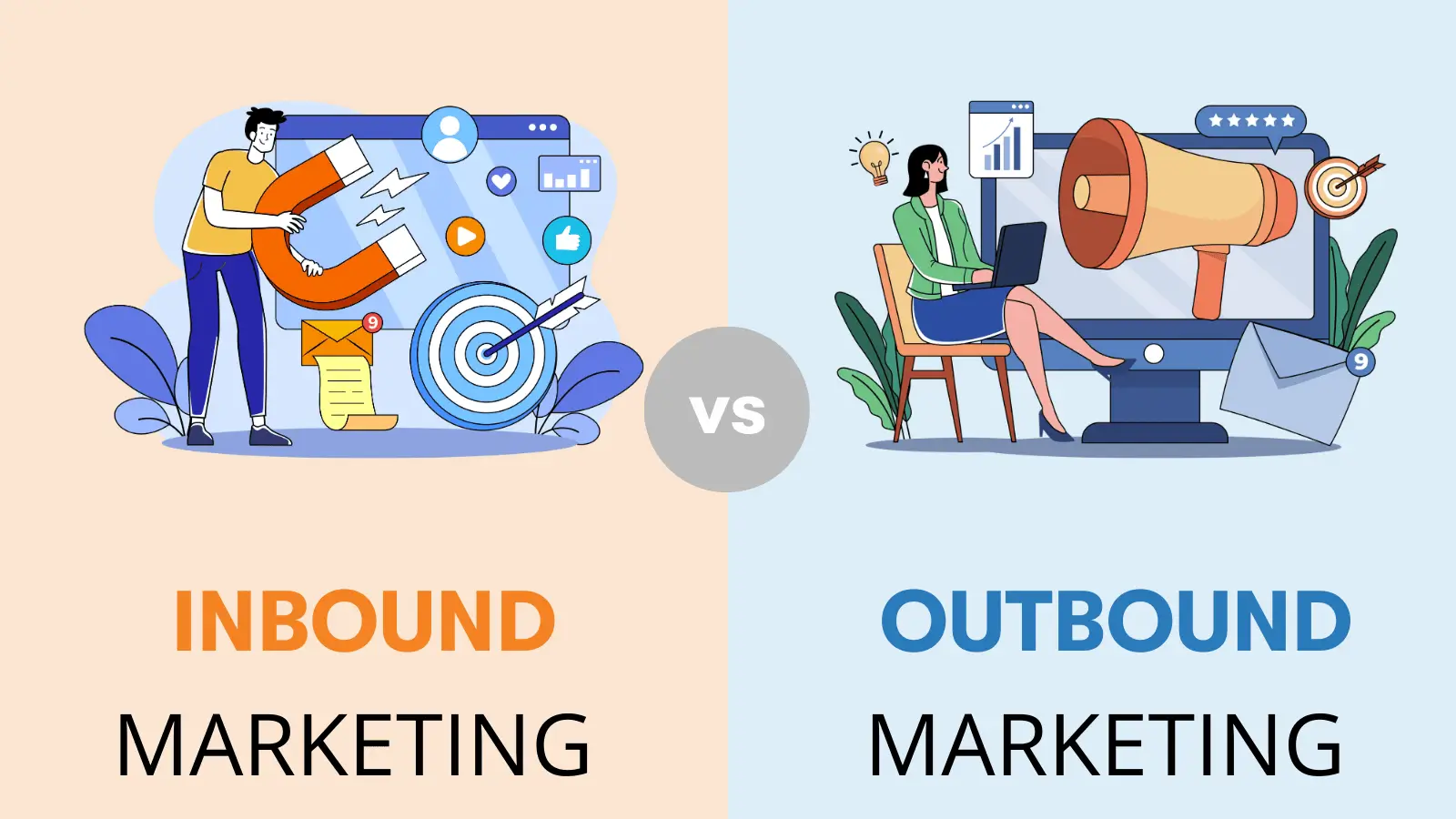 Inbound Vs Outbound Marketing: Based On Audience Behaviour