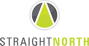 Straight North