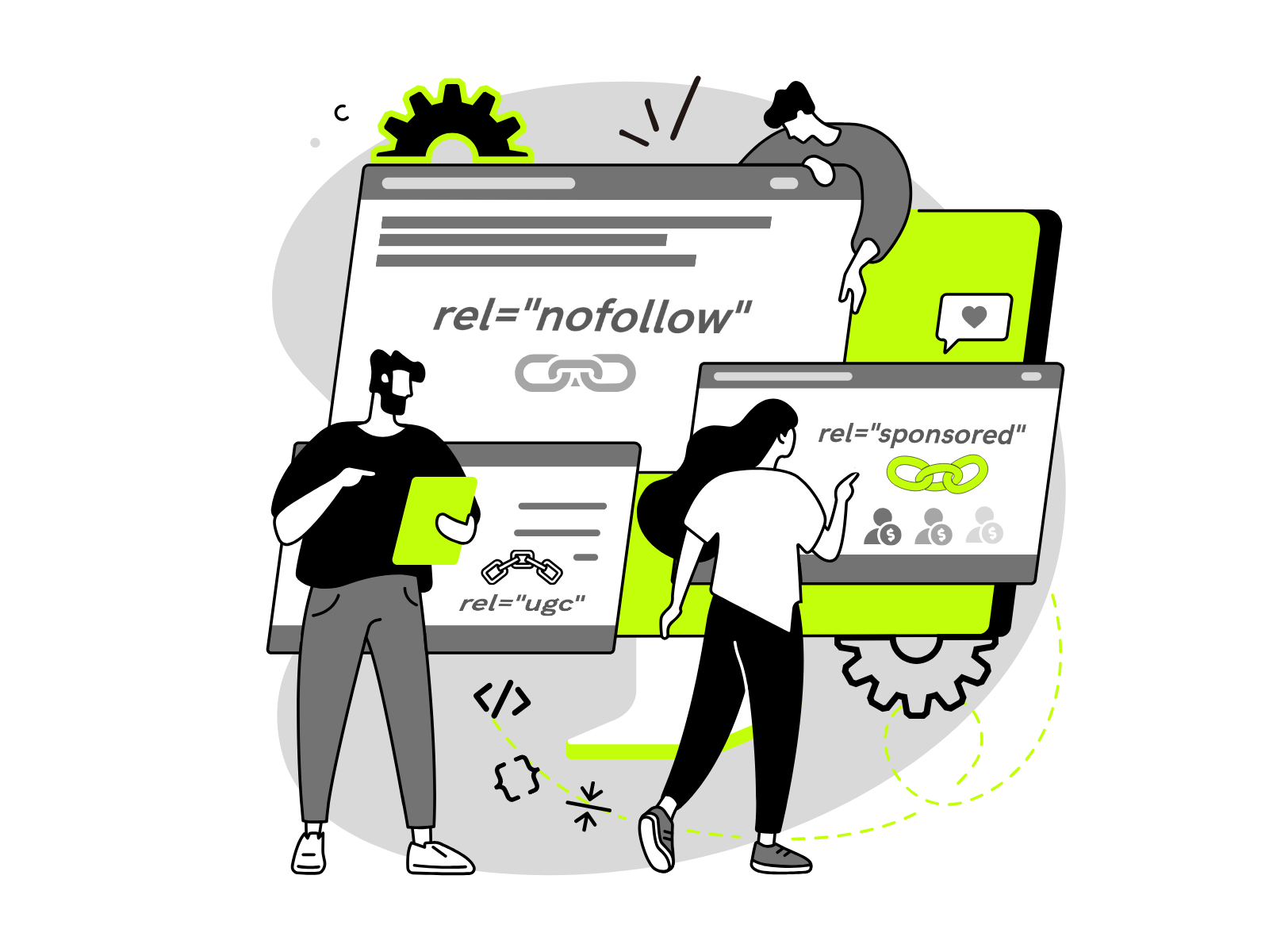 Sponsored Tag Vs. Nofollow and UGC Tags
