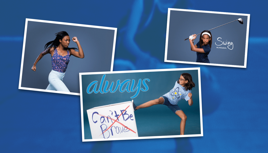 Always’ “Like A Girl” Empowerment Ads