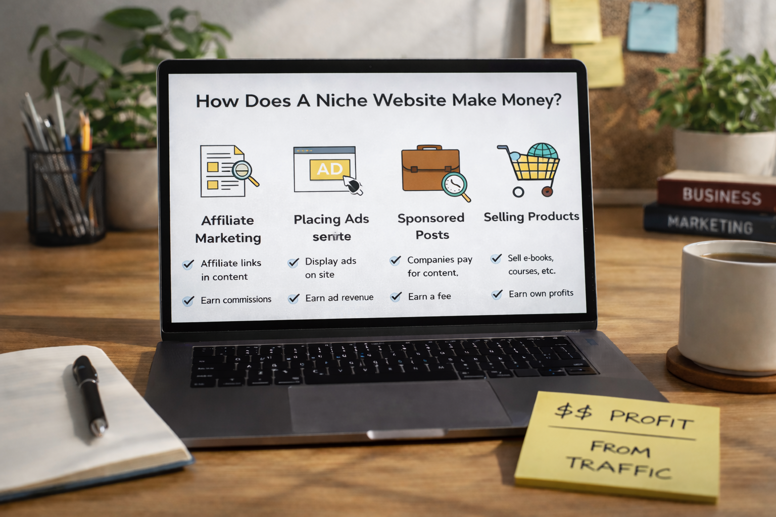 How Does A Niche Website Make Money?