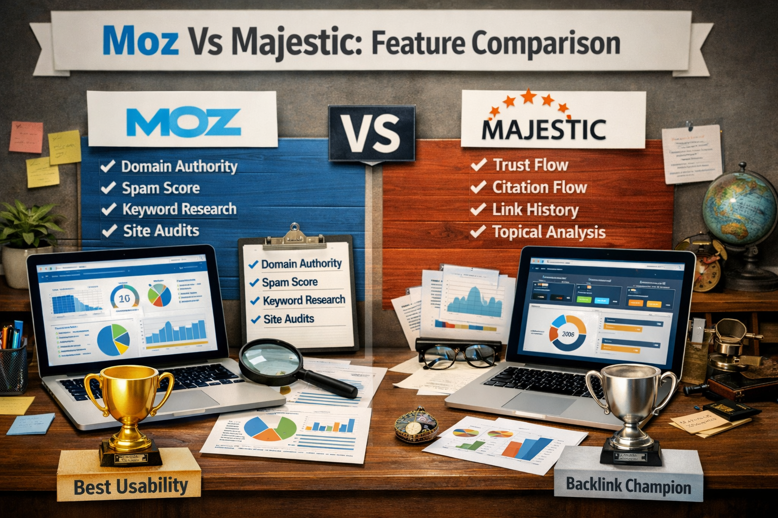 Moz Vs Majestic: Feature Comparison