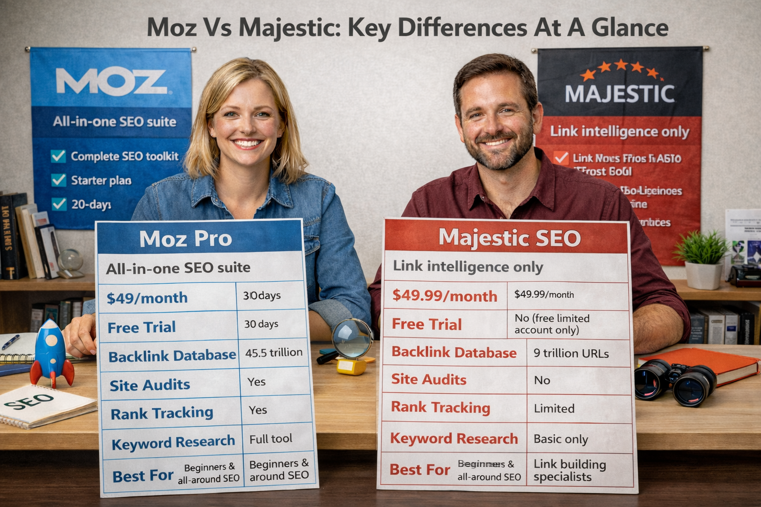 Moz Vs Majestic: Key Differences At A Glance