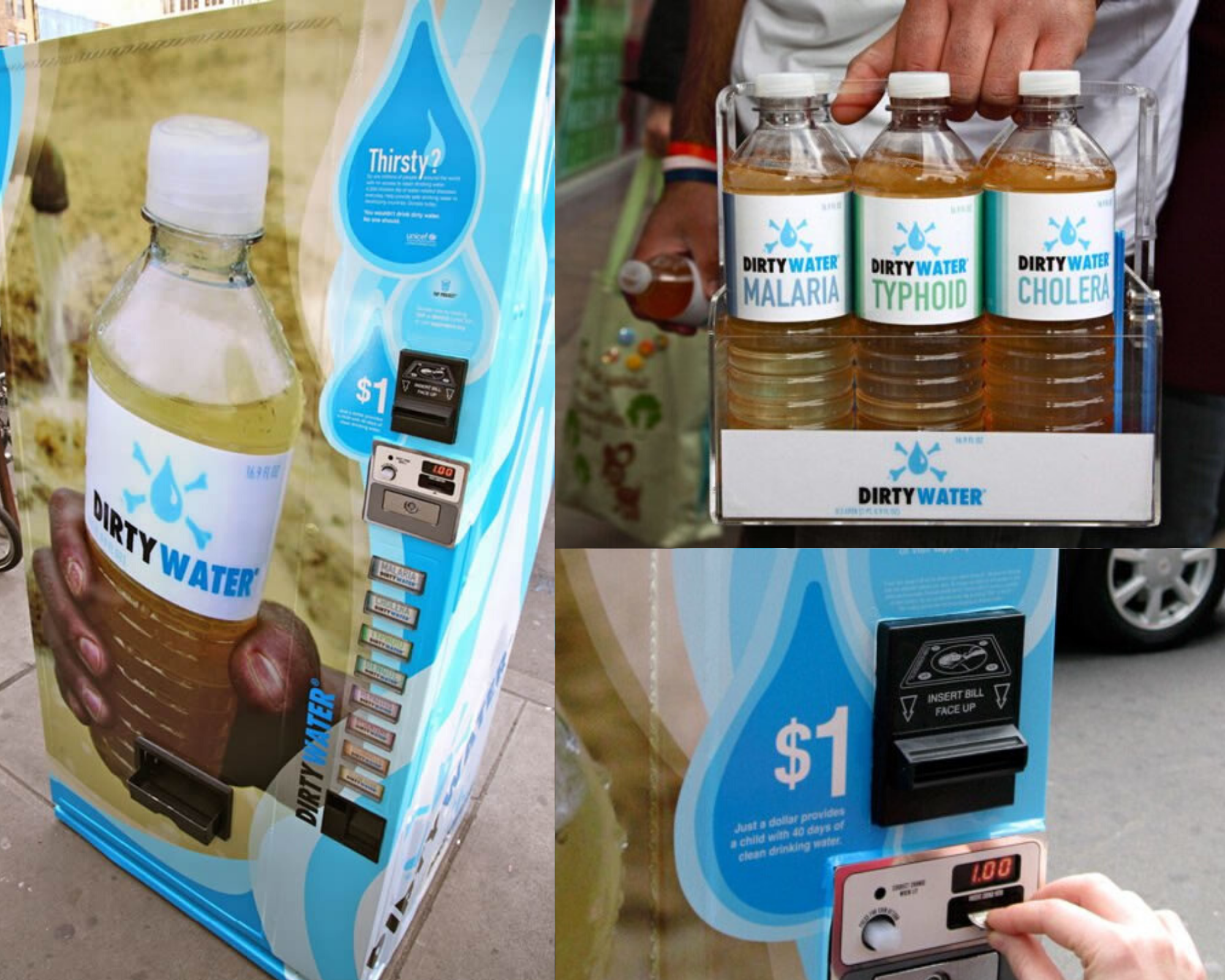 UNICEF’s “Dirty Water Vending Machine” Awareness Ad