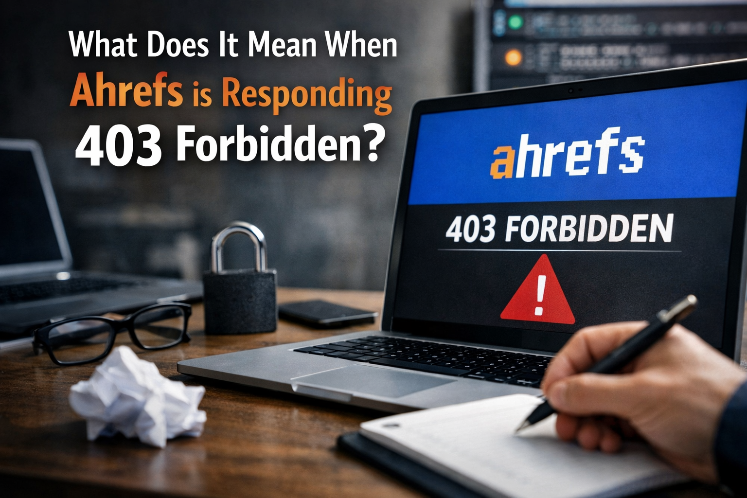 What Does It Mean When Ahrefs is Responding 403 Forbidden?