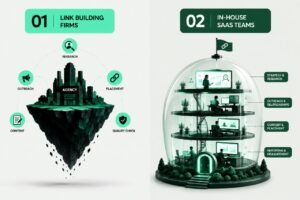 What Are Link Building Firms and In-House SaaS Teams?