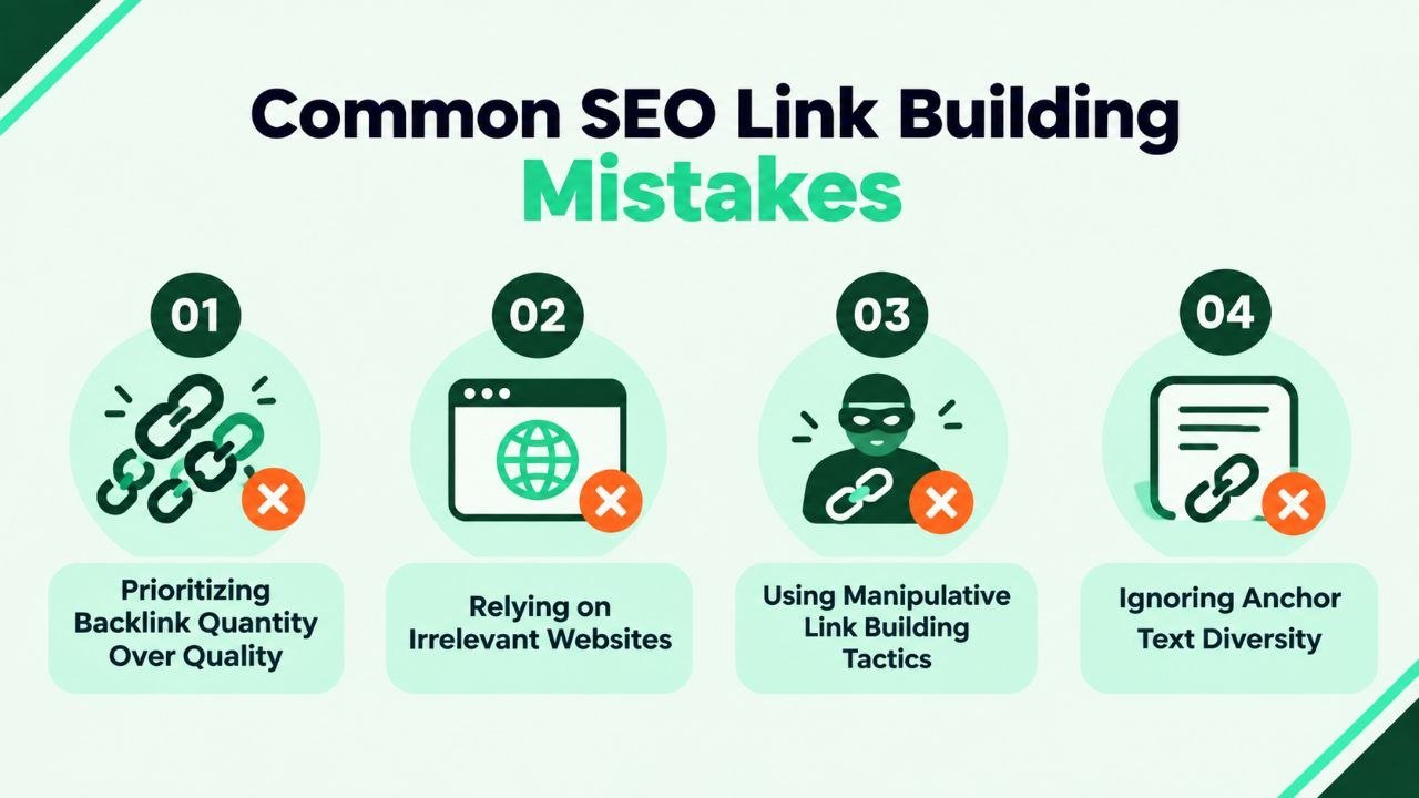 Common SEO Link Building Mistakes