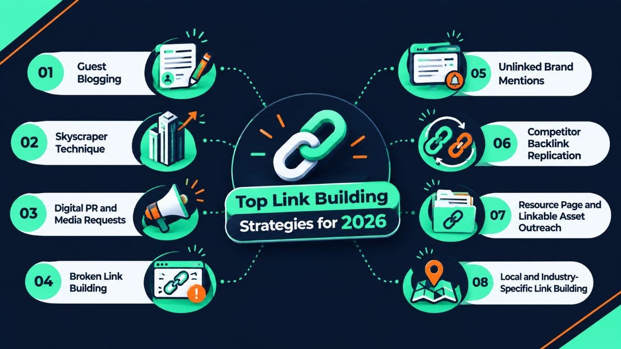 Top Link Building Strategies for 2026
