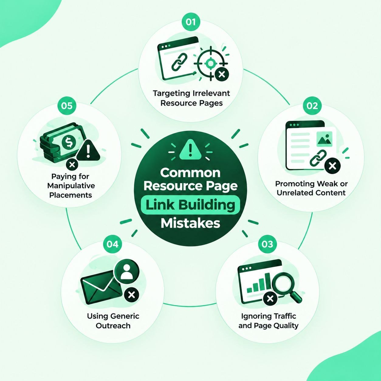 Common Resource Page Link Building Mistakes