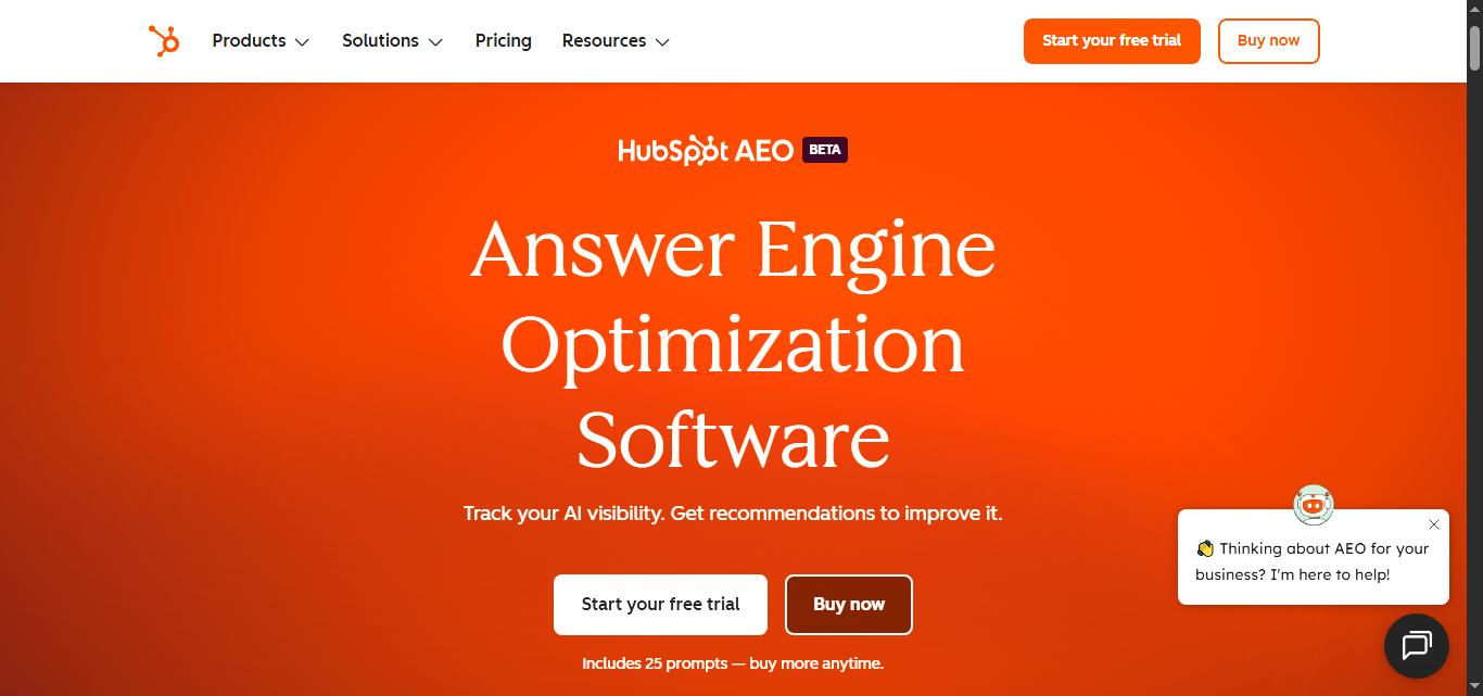 HubSpot AEO