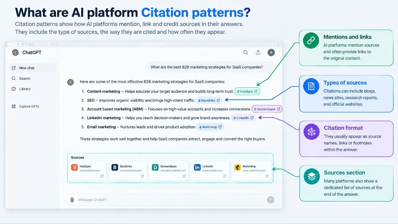 What Are AI Platforms Citation Patterns?